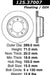 StopTech 125.37007CRY StopTech Cryostop Premium High Carbon Rotor; Rear - Truck Part Superstore