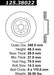 StopTech 125.38022CRY StopTech Cryostop Premium High Carbon Rotor; Front - Truck Part Superstore