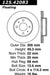 StopTech 125.42083CRY StopTech Cryostop Premium High Carbon Rotor; Front - Truck Part Superstore