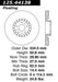 StopTech 125.44138CRY StopTech Cryostop Premium High Carbon Rotor; Front Left - Truck Part Superstore