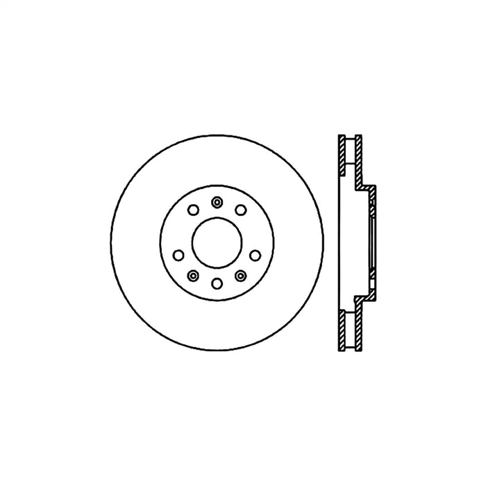 StopTech 125.62069CRY StopTech Cryostop Premium High Carbon Rotor; Front - Truck Part Superstore
