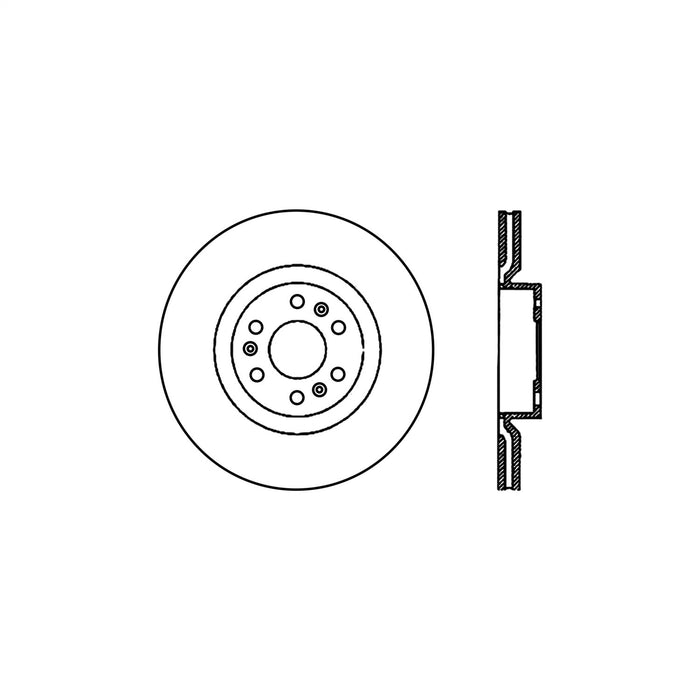 StopTech 125.62075CRY StopTech Cryostop Premium High Carbon Rotor; Front - Truck Part Superstore