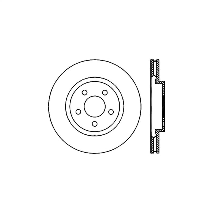 StopTech 125.63062CRY StopTech Cryostop Premium High Carbon Rotor; Rear - Truck Part Superstore