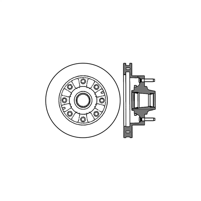 StopTech 125.65073CRY StopTech Cryostop Premium High Carbon Rotor; Front - Truck Part Superstore