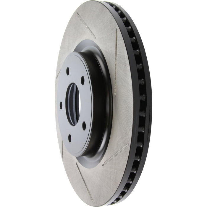 StopTech 126.42120SL StopTech Sport Slotted Brake Rotor; Front Left - Truck Part Superstore