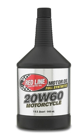Red Line Oil 12604 20W60 Synthetic Motor Oil 1 Quart Red Line Oil - Truck Part Superstore