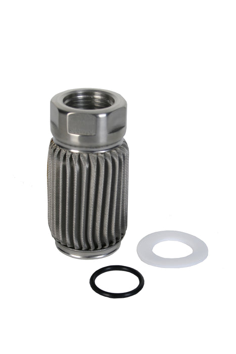 Aeromotive Fuel System 12606 100-micron Stainless Mesh Crimp Construction Filter Element - Truck Part Superstore