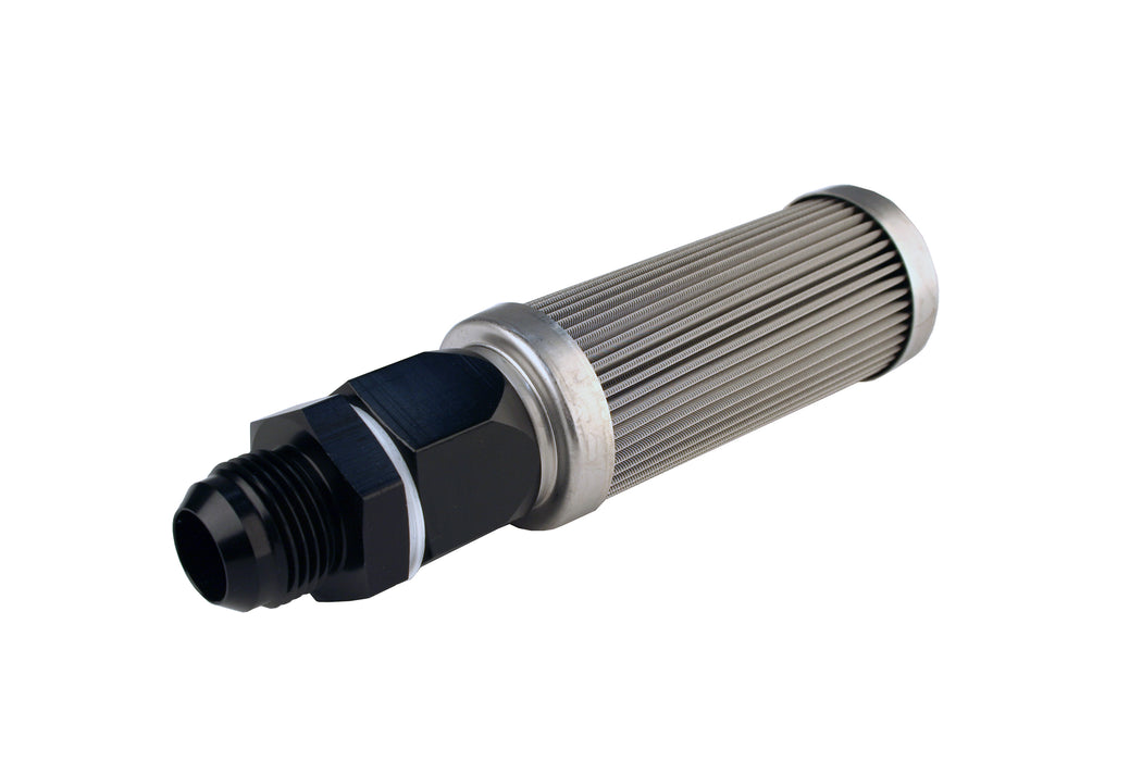 Aeromotive Fuel System 12613 Fuel Filter, Bulkhead, AN-12, 100 Micron Stainless Steel. - Truck Part Superstore