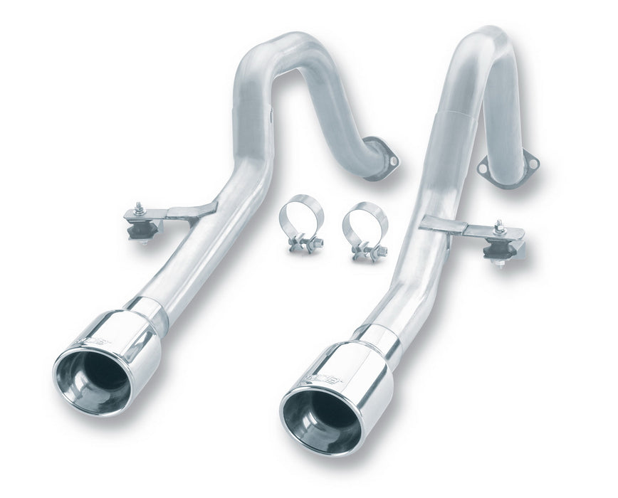 Borla 12649 Cat-Back Exhaust System - Straight Pipe - Truck Part Superstore