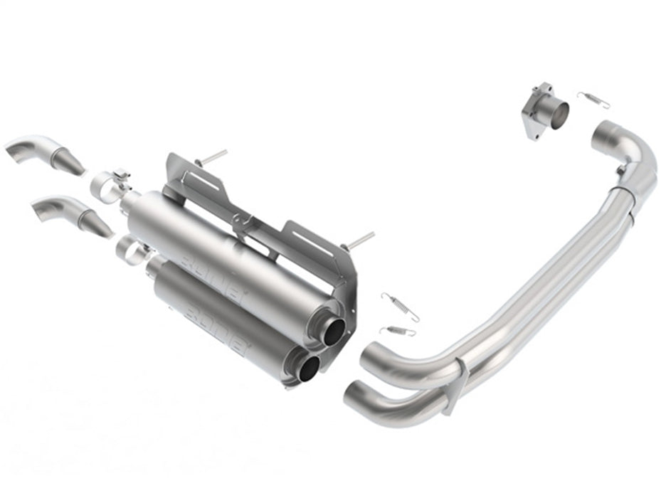 Borla 12674 Manifold-Back Exhaust System - S-Type - Truck Part Superstore