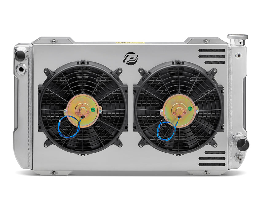 ProForm 126LS20 123 Series Radiator System Universal GM 26 Inch Core Shroud/Fans LS Conv Manual Transmission Proform - Truck Part Superstore