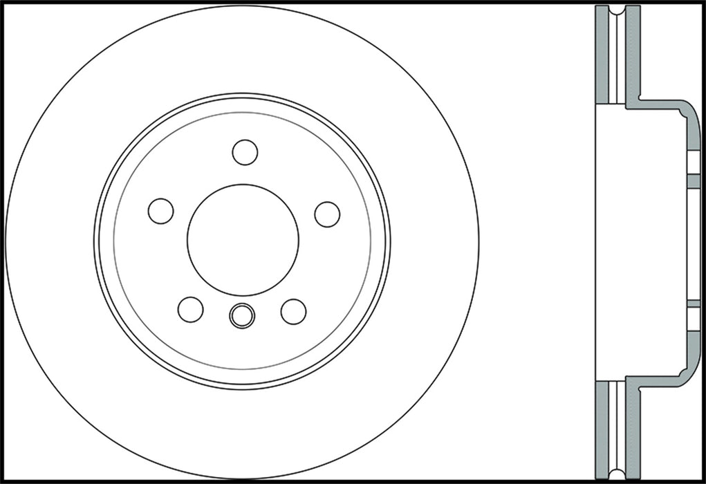StopTech 126.34124SL StopTech Sport Slotted Brake Rotor; Front Left - Truck Part Superstore