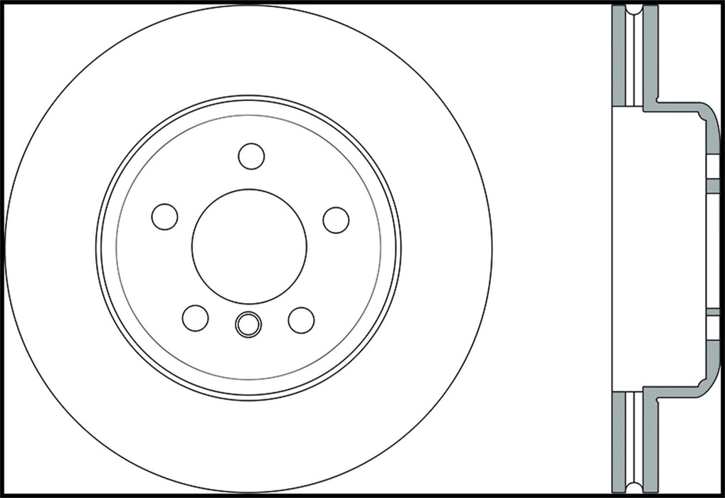 StopTech 126.34124SR StopTech Sport Slotted Brake Rotor; Front Right - Truck Part Superstore