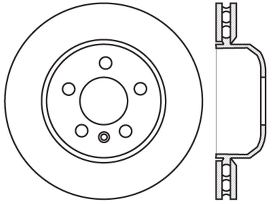 StopTech 126.34131SL StopTech Sport Slotted Brake Rotor; Rear Left - Truck Part Superstore