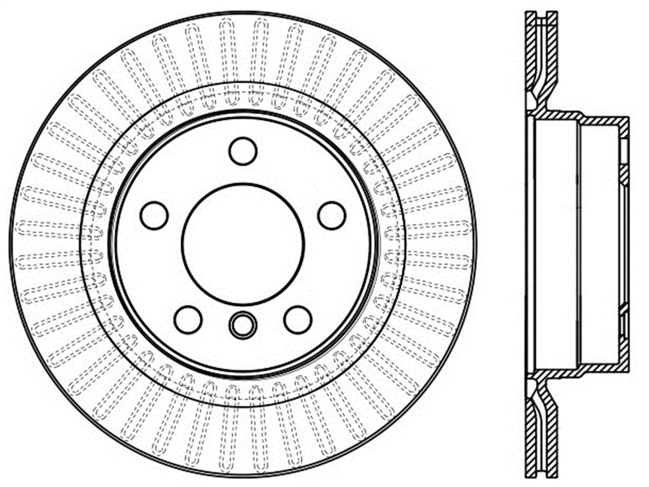 StopTech 126.34143SR StopTech Sport Slotted Brake Rotor; Rear Right - Truck Part Superstore