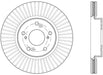 StopTech 126.40084SR StopTech Sport Slotted Brake Rotor; Front Right - Truck Part Superstore