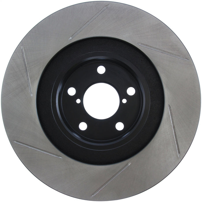 StopTech 126.47018SL StopTech Sport Slotted Brake Rotor; Front Left - Truck Part Superstore