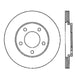 StopTech 126.61087SL StopTech Sport Slotted Brake Rotor; Rear Left - Truck Part Superstore