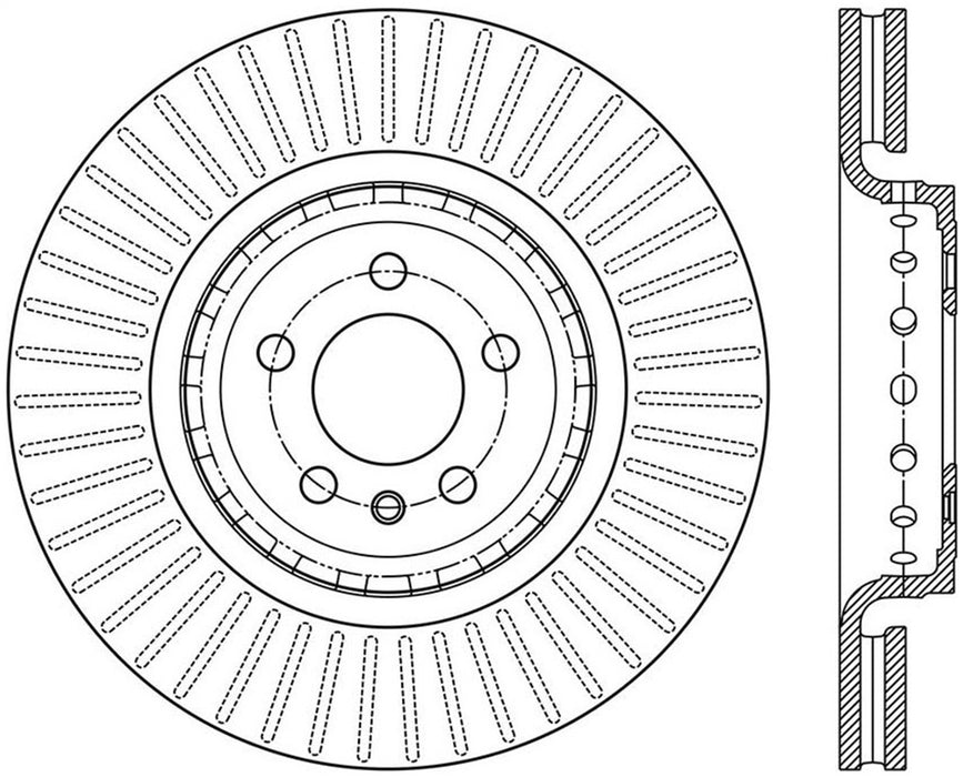 StopTech 126.63086SR StopTech Sport Slotted Brake Rotor; Front Right - Truck Part Superstore