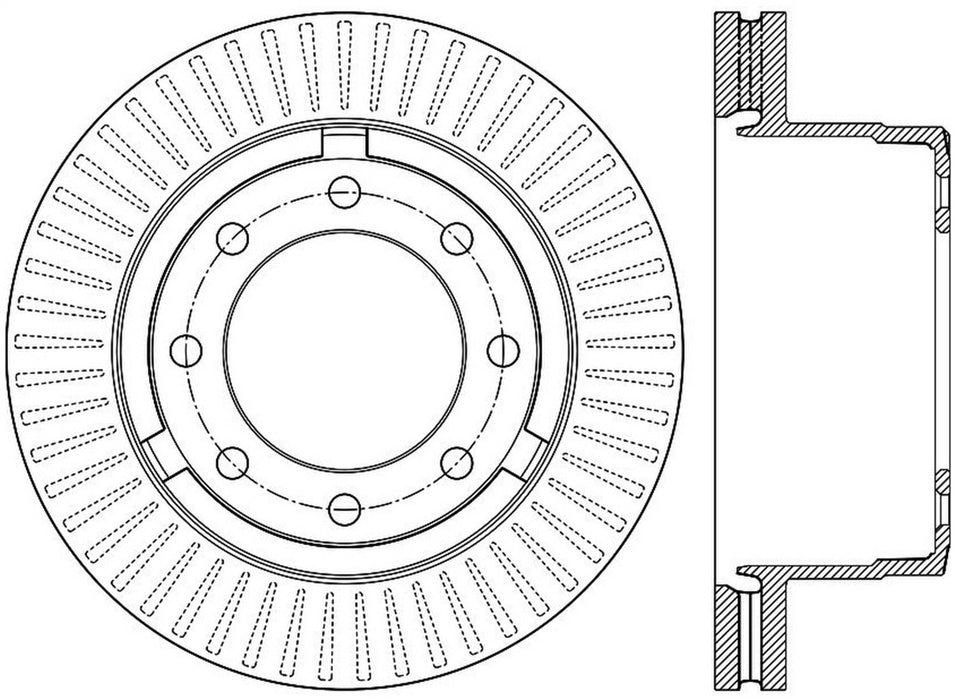 StopTech 126.65143SR StopTech Sport Slotted Brake Rotor; Rear Right - Truck Part Superstore
