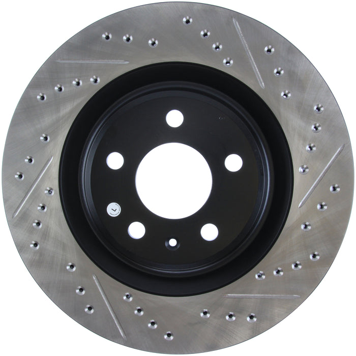 StopTech 127.33137L StopTech Sport Drilled/Slotted Brake Rotor; Rear Left - Truck Part Superstore
