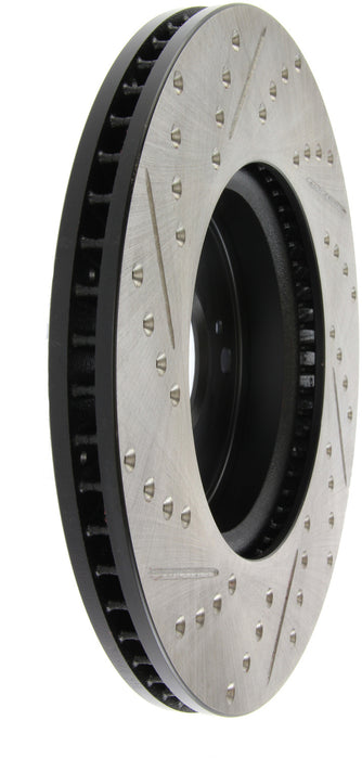StopTech 127.40086L StopTech Sport Drilled/Slotted Brake Rotor; Front Left - Truck Part Superstore