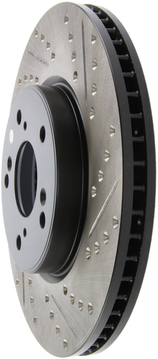 StopTech 127.40086L StopTech Sport Drilled/Slotted Brake Rotor; Front Left - Truck Part Superstore
