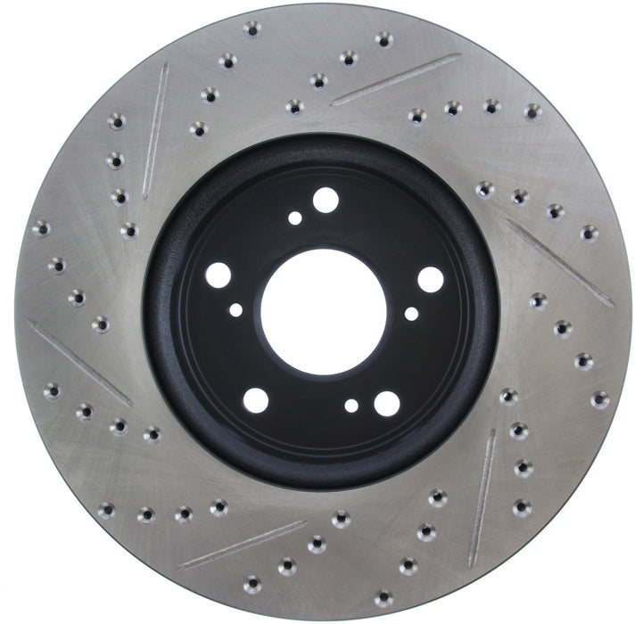 StopTech 127.40086L StopTech Sport Drilled/Slotted Brake Rotor; Front Left - Truck Part Superstore
