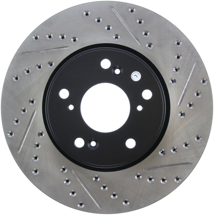 StopTech 127.40086L StopTech Sport Drilled/Slotted Brake Rotor; Front Left - Truck Part Superstore