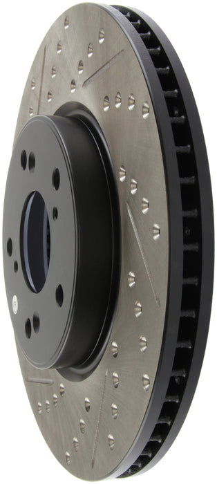 StopTech 127.40086R StopTech Sport Drilled/Slotted Brake Rotor; Front Right - Truck Part Superstore
