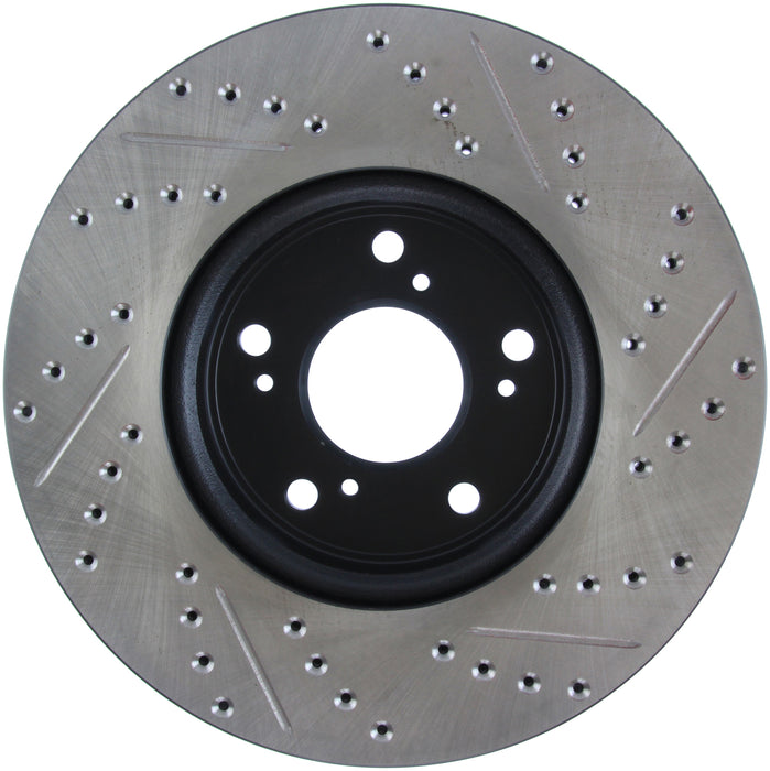 StopTech 127.40086R StopTech Sport Drilled/Slotted Brake Rotor; Front Right - Truck Part Superstore