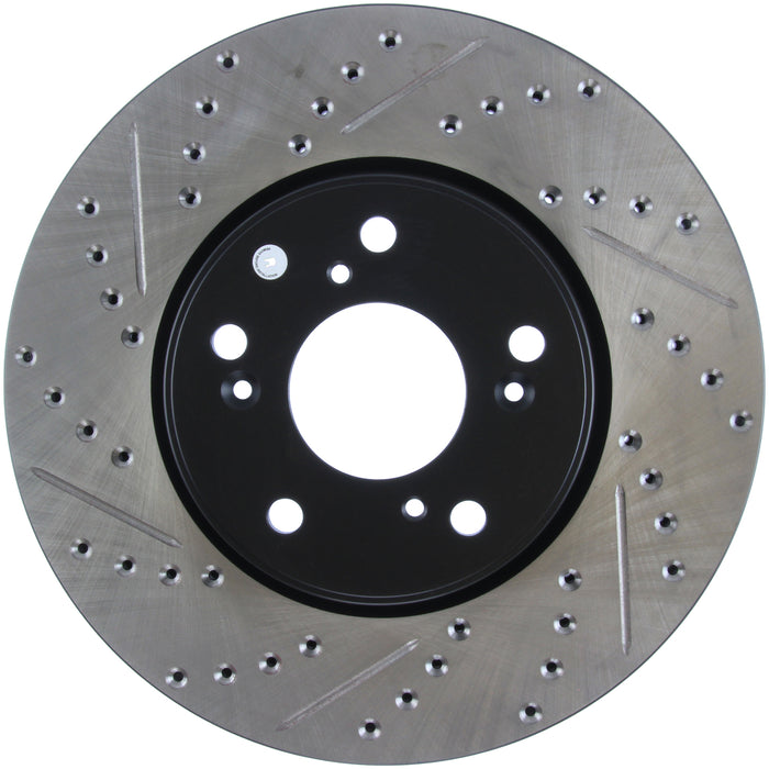 StopTech 127.40086R StopTech Sport Drilled/Slotted Brake Rotor; Front Right - Truck Part Superstore