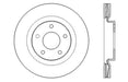 StopTech 127.42108R StopTech Sport Drilled/Slotted Brake Rotor; Front Right - Truck Part Superstore