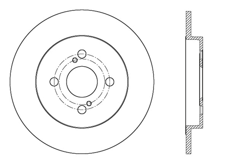 StopTech 127.44183R StopTech Sport Drilled/Slotted Brake Rotor; Rear Right - Truck Part Superstore