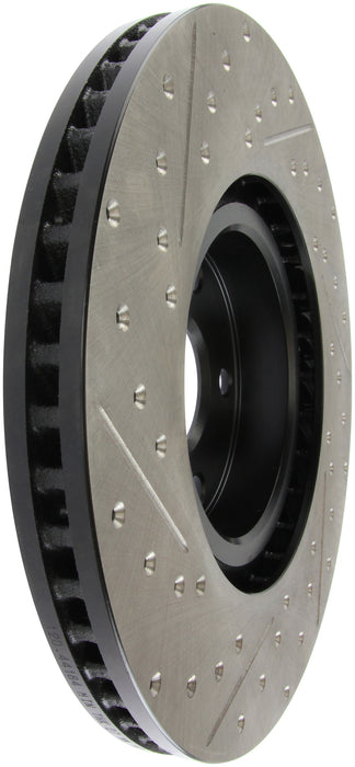 StopTech 127.44184L StopTech Sport Drilled/Slotted Brake Rotor; Front Left - Truck Part Superstore