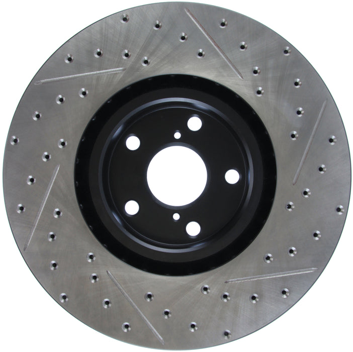 StopTech 127.44185R StopTech Sport Drilled/Slotted Brake Rotor; Front Right - Truck Part Superstore