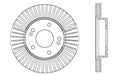 StopTech 127.50026L StopTech Sport Drilled/Slotted Brake Rotor; Front Left - Truck Part Superstore