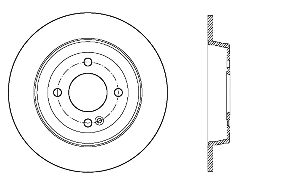 StopTech 127.51047R StopTech Sport Drilled/Slotted Brake Rotor; Rear Right - Truck Part Superstore