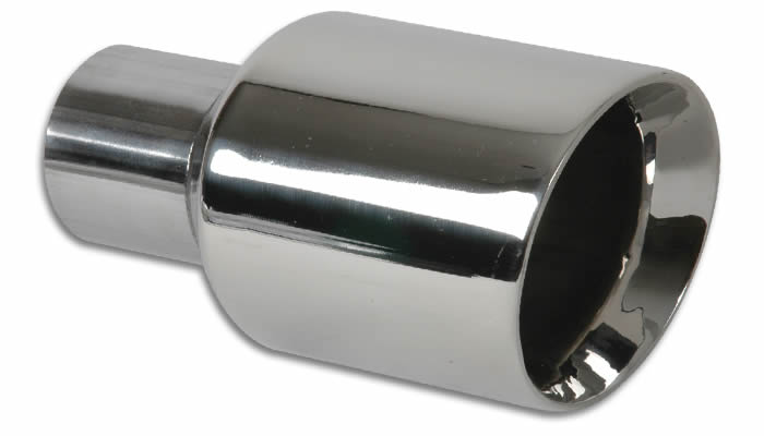 Vibrant Performance 1272 Round Stainless Steel Tip - Truck Part Superstore