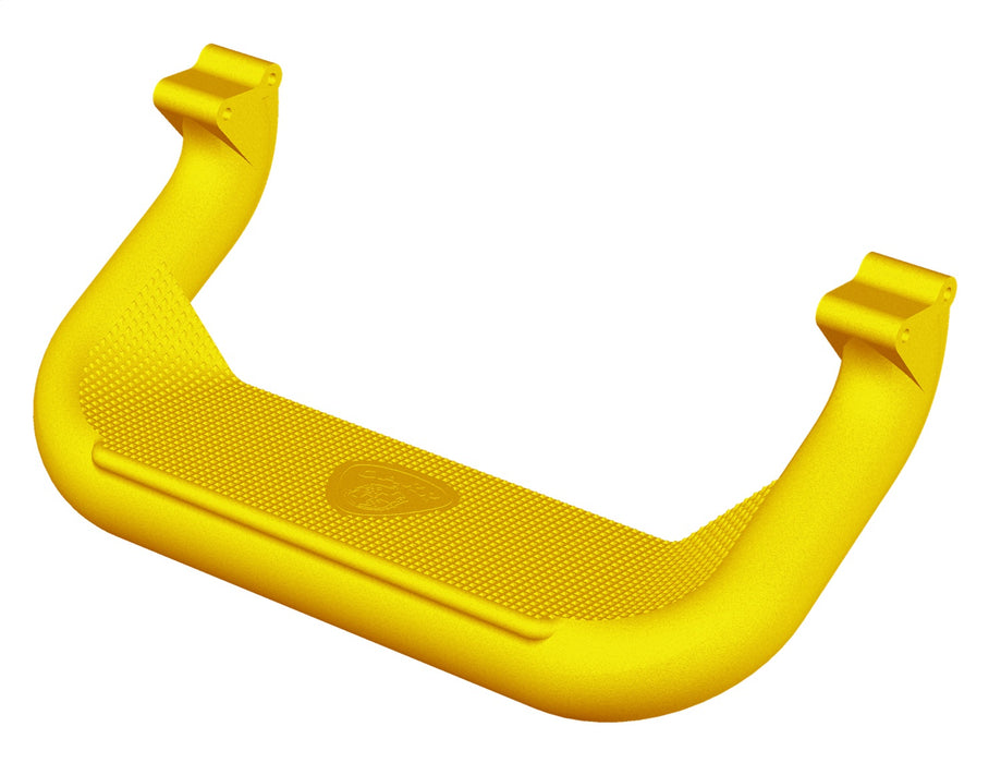 Carr 120257 Super Hoop; Assist/Side Step; XP7 Safety Yellow Powder Coat; Pair - Truck Part Superstore