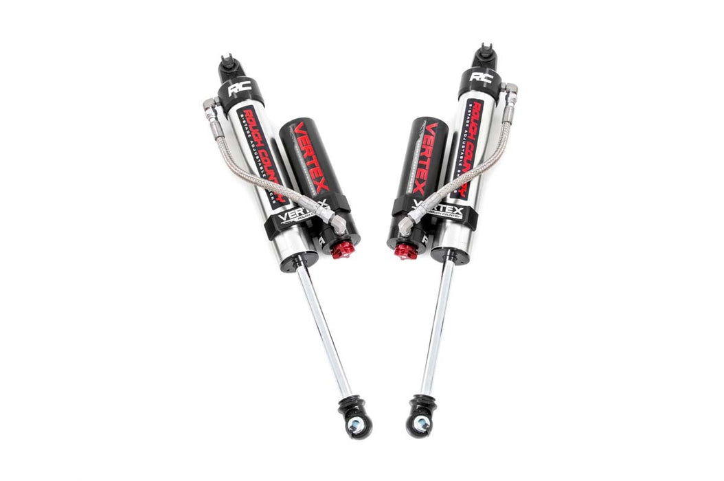 Rough Country 699015 Jeep Rear Adjustable Vertex Shocks 07-18 Wrangler JK for 4 Inch Long Arm Lifts Rough Country - Truck Part Superstore