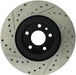 StopTech 127.02006L StopTech Sport Drilled/Slotted Brake Rotor; Front Left - Truck Part Superstore
