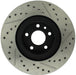 StopTech 127.02006R StopTech Sport Drilled/Slotted Brake Rotor; Front Right - Truck Part Superstore