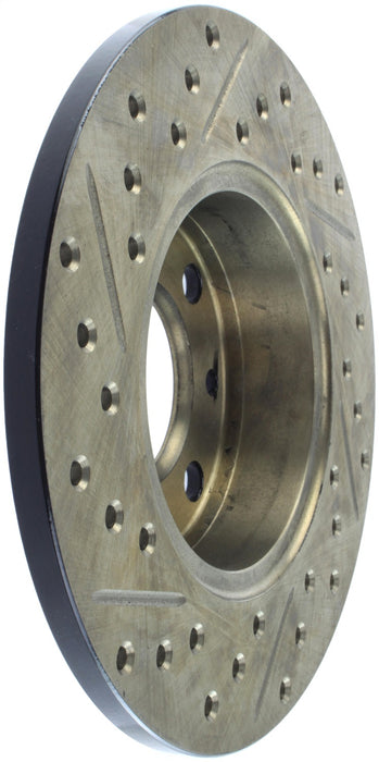 StopTech 127.04000L StopTech Sport Drilled/Slotted Brake Rotor; Front and Rear Left - Truck Part Superstore