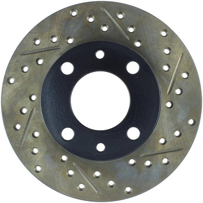 StopTech 127.04000L StopTech Sport Drilled/Slotted Brake Rotor; Front and Rear Left - Truck Part Superstore