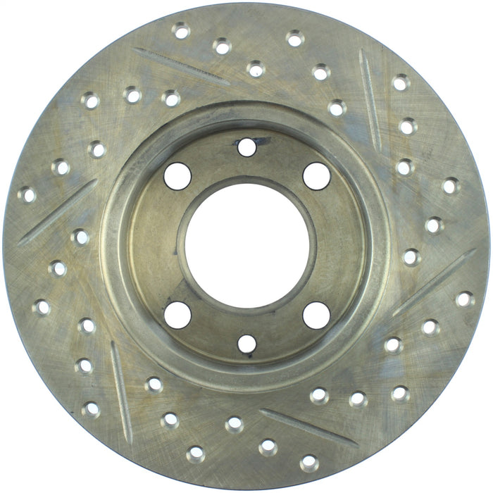 StopTech 127.04000R StopTech Sport Drilled/Slotted Brake Rotor; Front and Rear Right - Truck Part Superstore
