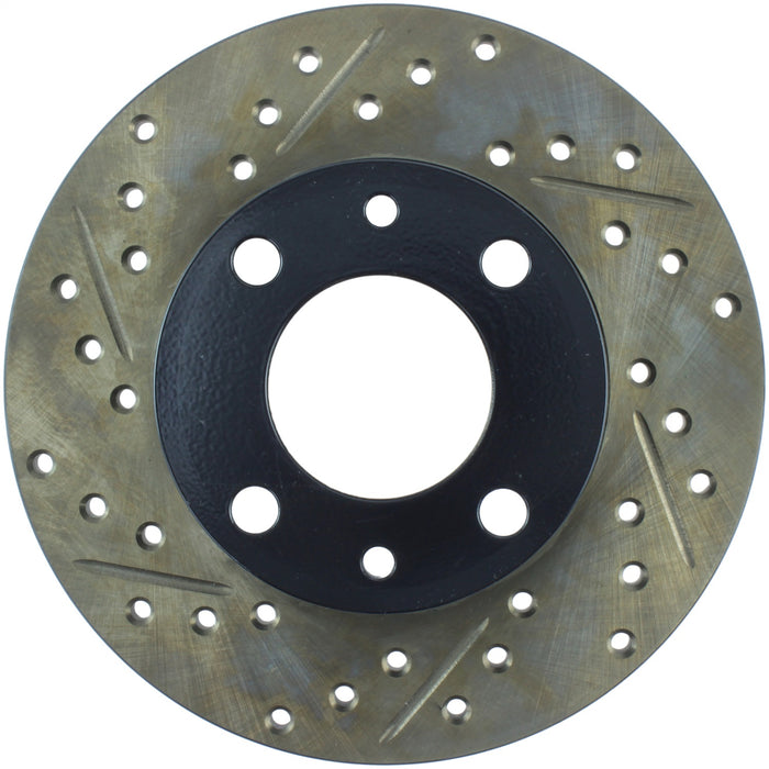 StopTech 127.04000R StopTech Sport Drilled/Slotted Brake Rotor; Front and Rear Right - Truck Part Superstore