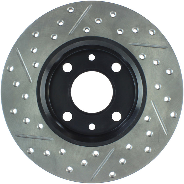 StopTech 127.04001L StopTech Sport Drilled/Slotted Brake Rotor; Front and Rear Left - Truck Part Superstore