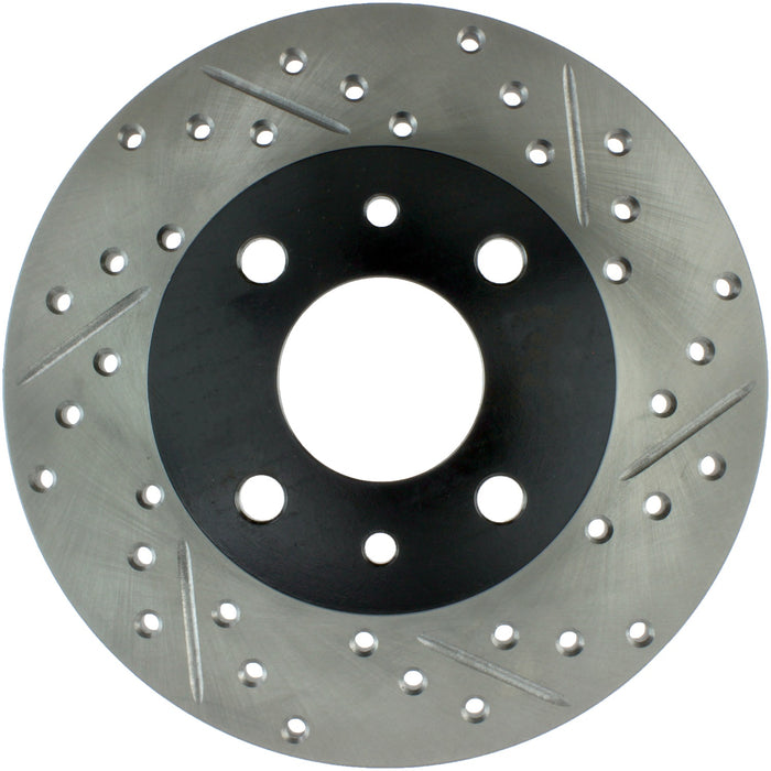 StopTech 127.04001L StopTech Sport Drilled/Slotted Brake Rotor; Front and Rear Left - Truck Part Superstore