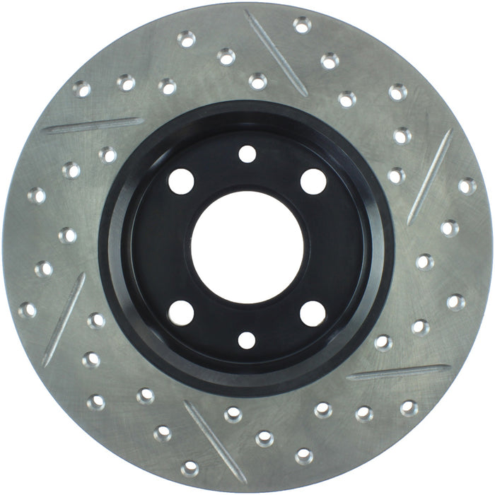 StopTech 127.04001R StopTech Sport Drilled/Slotted Brake Rotor; Front and Rear Right - Truck Part Superstore